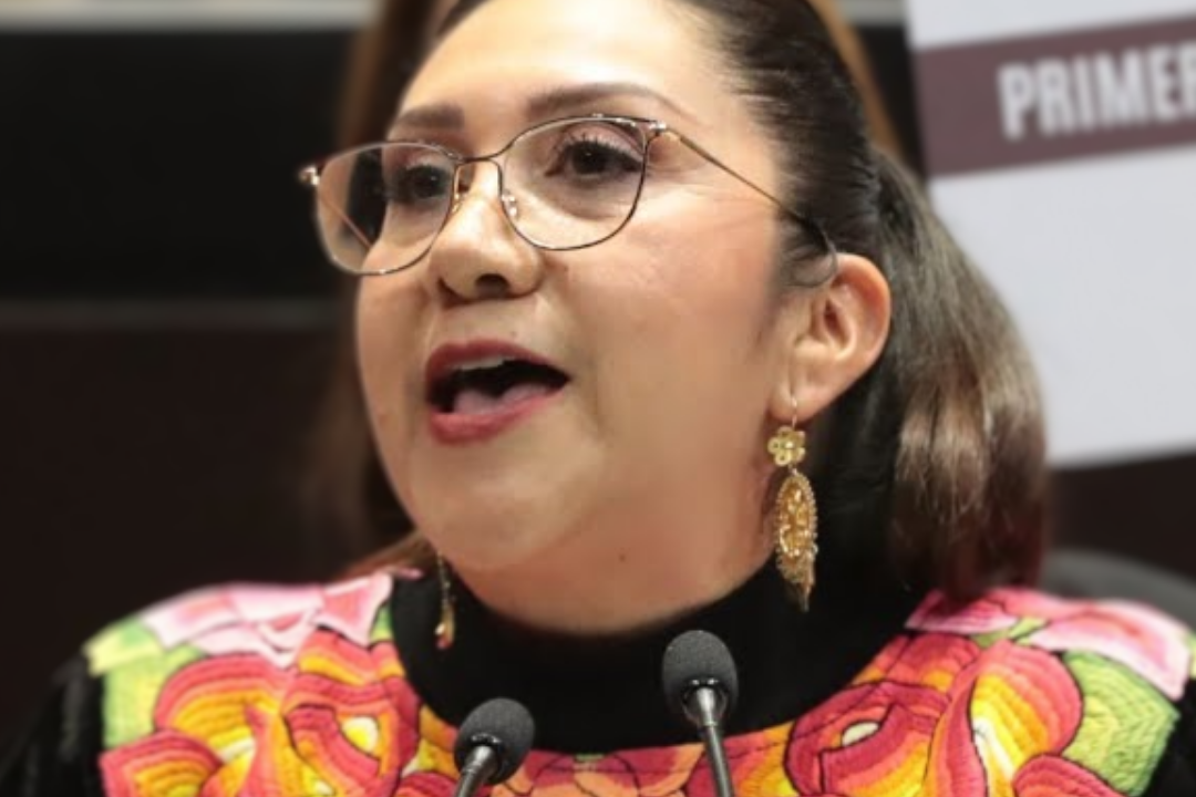 MIRIAM DE LOS ÁNGELES RECLAMA EN TRIBUNA A KENIA LÓPEZ EN LA CÁMARA DE DIPUTADOS